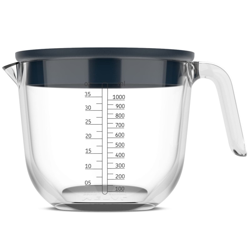 Dzbanek z miarką i pokrywką Chef It 1000 ml Navy