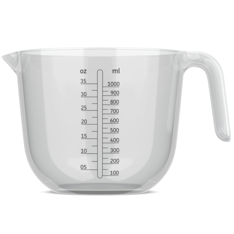 Dzbanek z miarką Chef It 1000 ml przeźroczysty