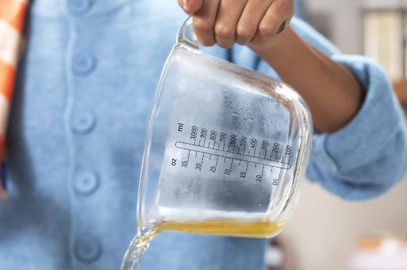 Dzbanek z miarką i pokrywką Chef It 1000 ml Nordic Sage