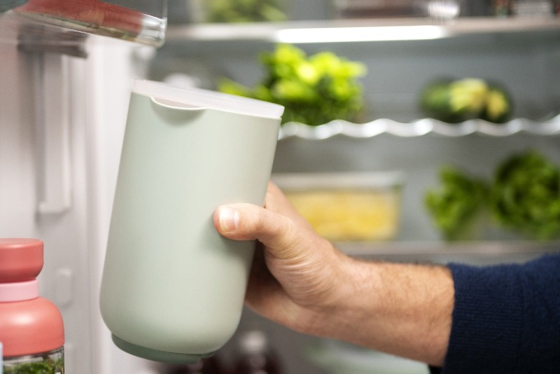 Dzbanek do miksowania z pokrywką Chef It 1000 ml Navy