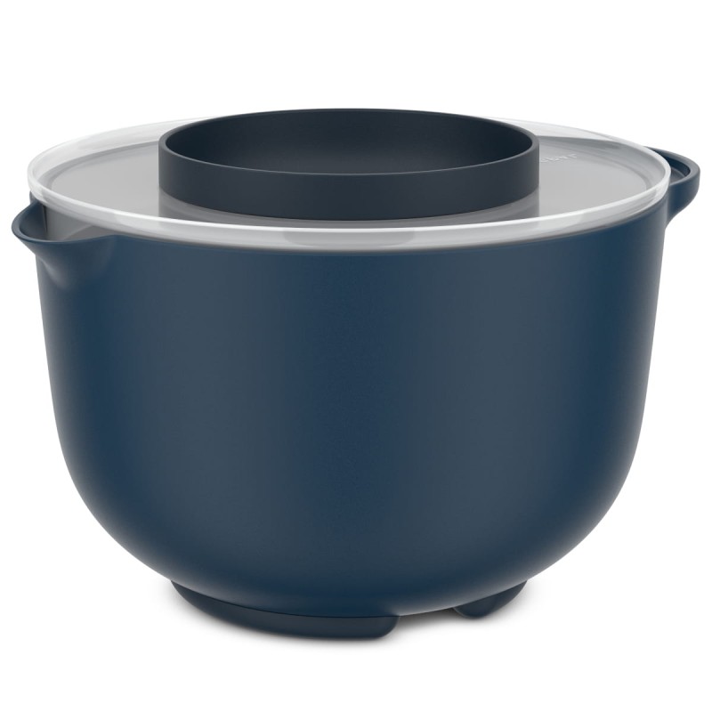 Miska do miksowania z pokrywą odporną na rozchlapywanie Chef It 3000 ml Navy