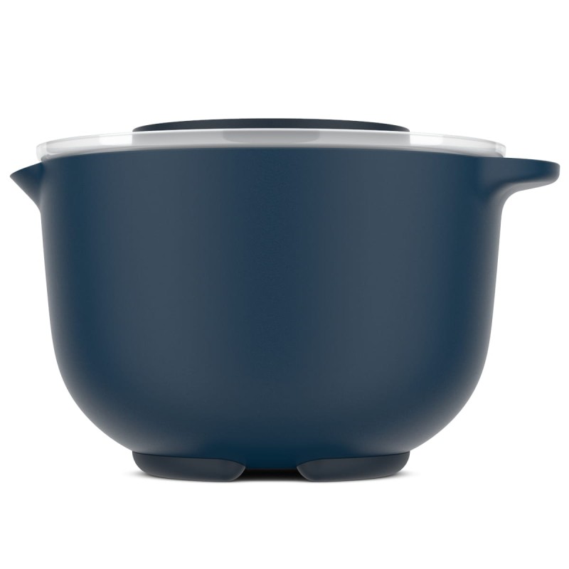 Miska do miksowania z pokrywą odporną na rozchlapywanie Chef It 3000 ml Navy