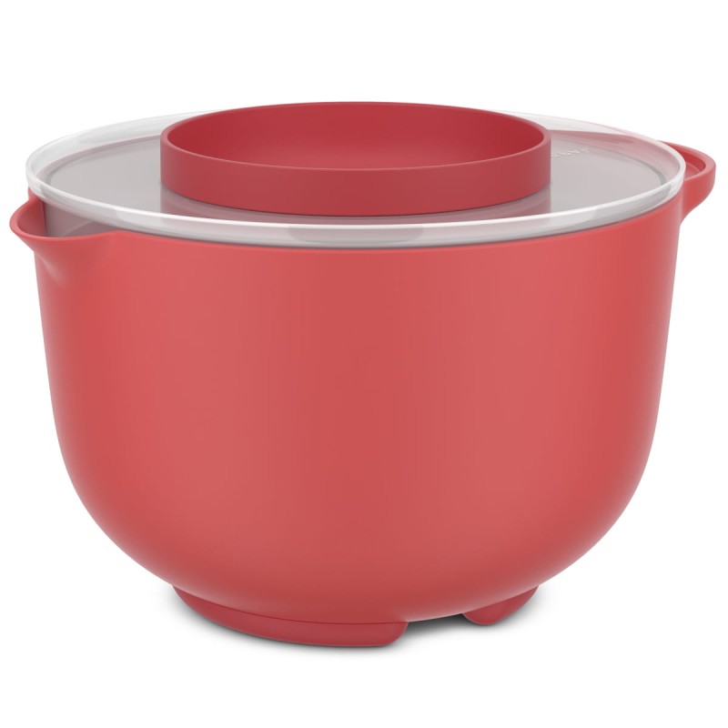 Miska do miksowania z pokrywą odporną na rozchlapywanie Chef It 3000 ml Coral