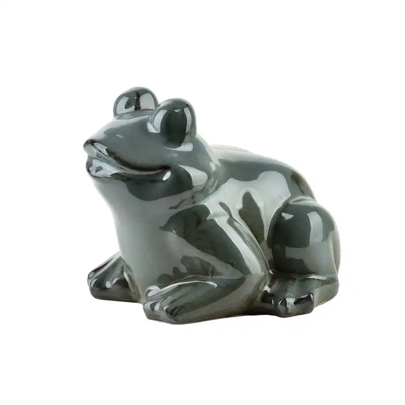 Figura żaba ceramiczna 16x15,5x13cm MAVE BLUE