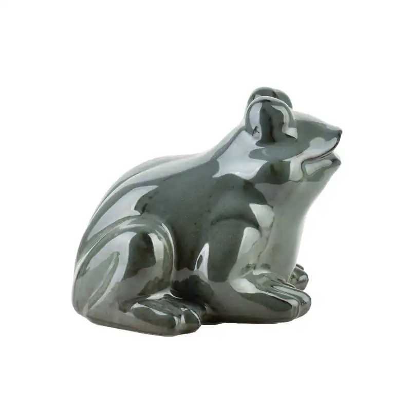 Figura żaba ceramiczna 16x15,5x13cm MAVE BLUE