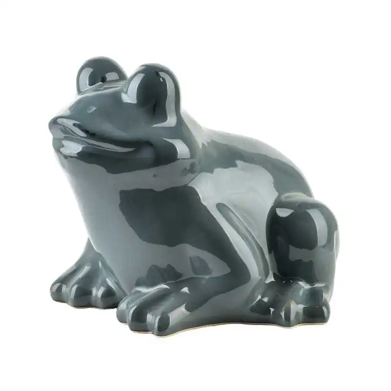 Figura żaba ceramiczna 21x22x17cm MAVE BLUE