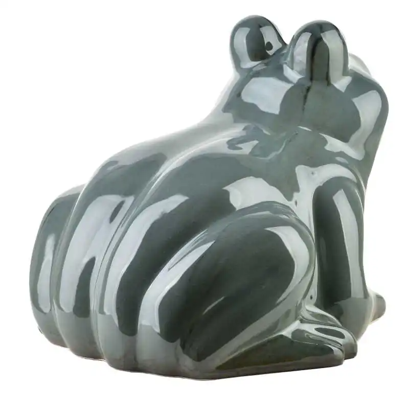 Figura żaba ceramiczna 27x26x20,5cm  MAVE BLUE