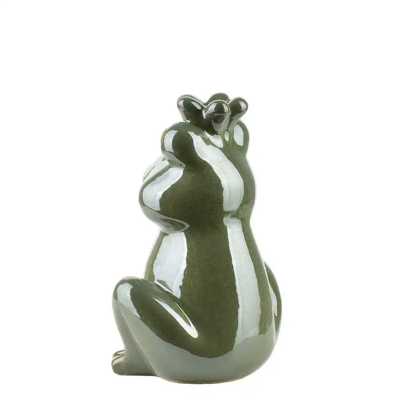 Figura żaba ceramiczna 14x10x19cm MAVE