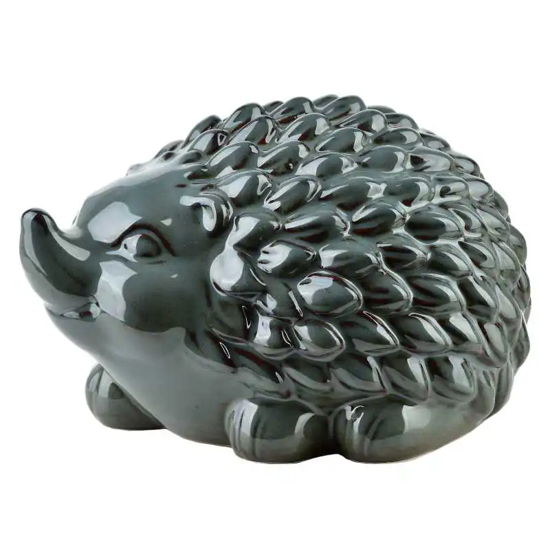 Figura jeż ceramiczny 23x16x14cm MAVE BLUE