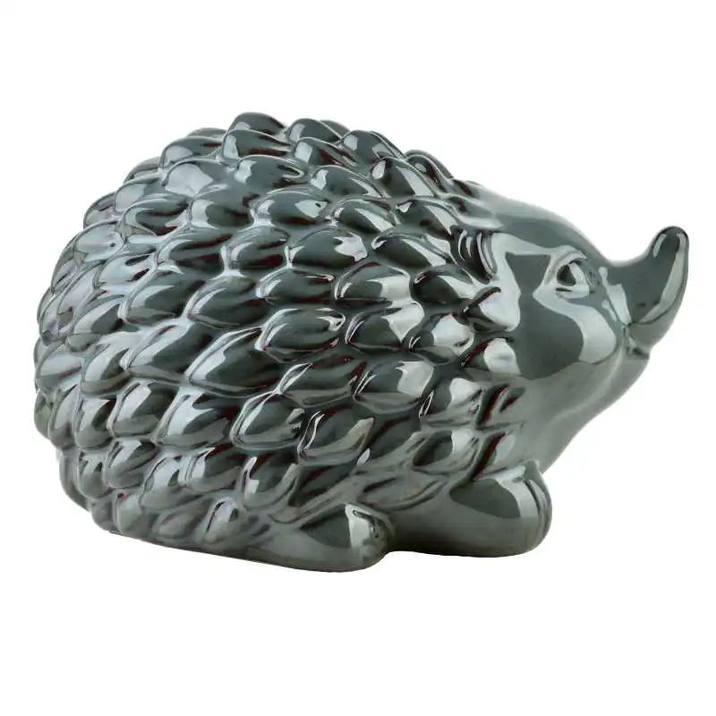 Figura jeż ceramiczny 23x16x14cm MAVE BLUE