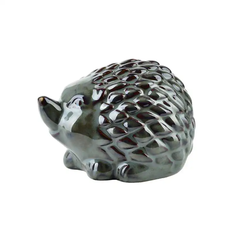 Figura jeż ceramiczny 10x8x7cm MAVE BLUE
