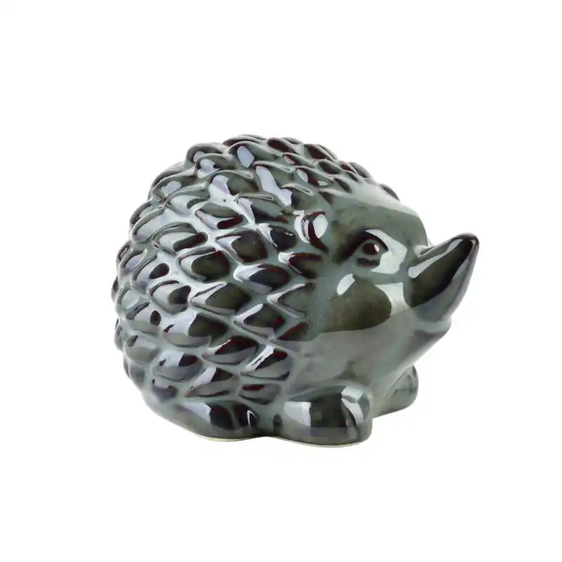 Figura jeż ceramiczny 10x8x7cm MAVE BLUE