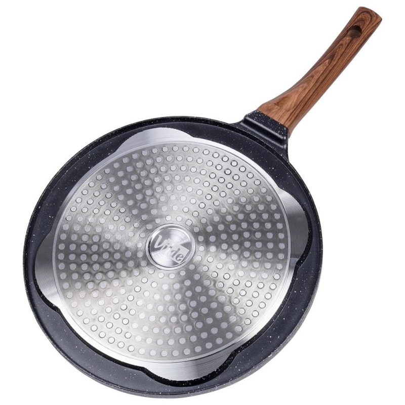 Patelnia z powłoką granitową do jajek placuszków 4x9,5cm BLACK&WOOD