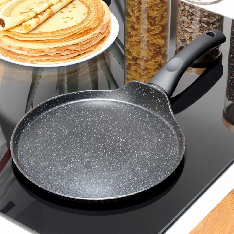 Patelnia z powłoką granitową placuszków naleśników 24cm