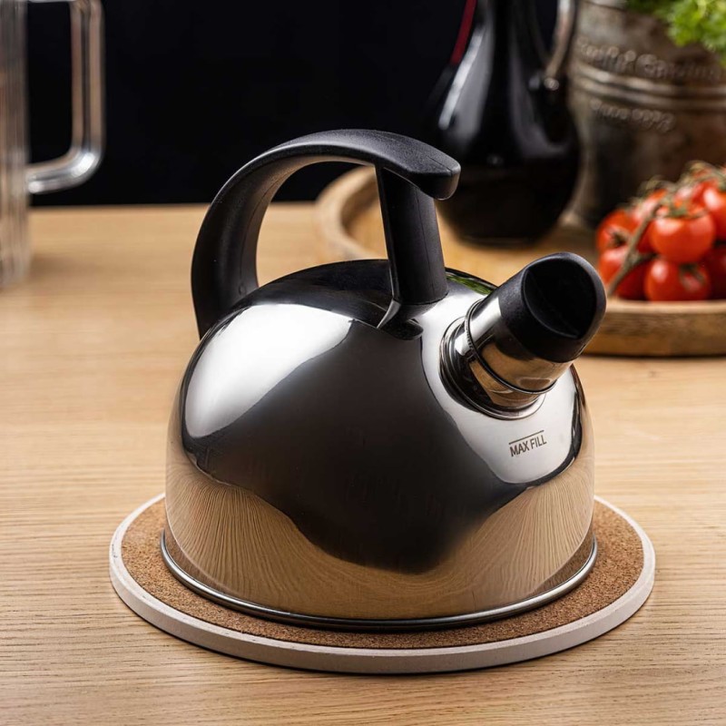 Czajnik z gwizdkiem 1,5L KINGHOFF srebrny