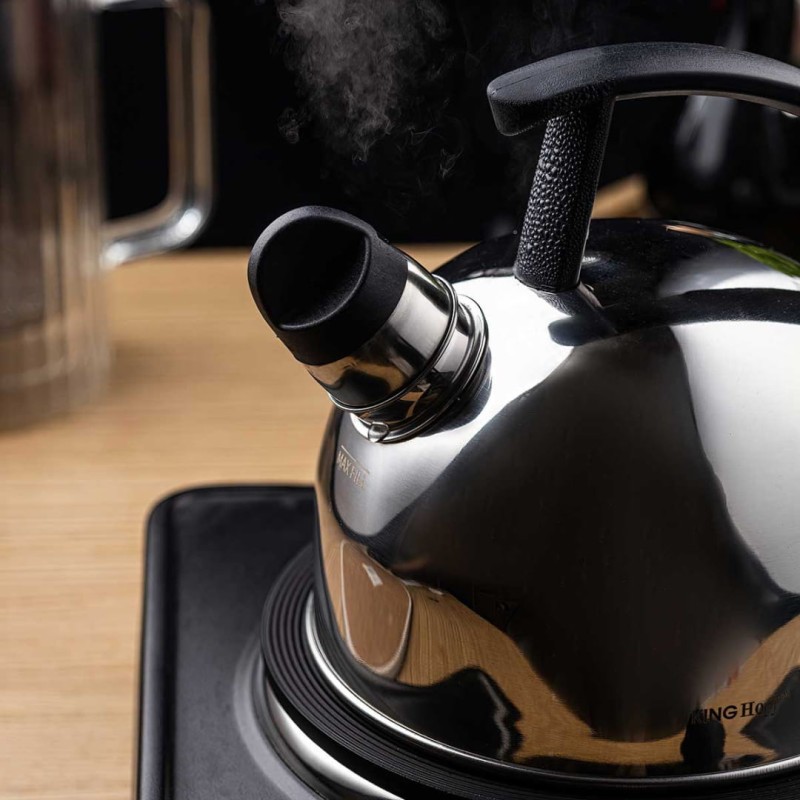 Czajnik z gwizdkiem 1,5L KINGHOFF srebrny