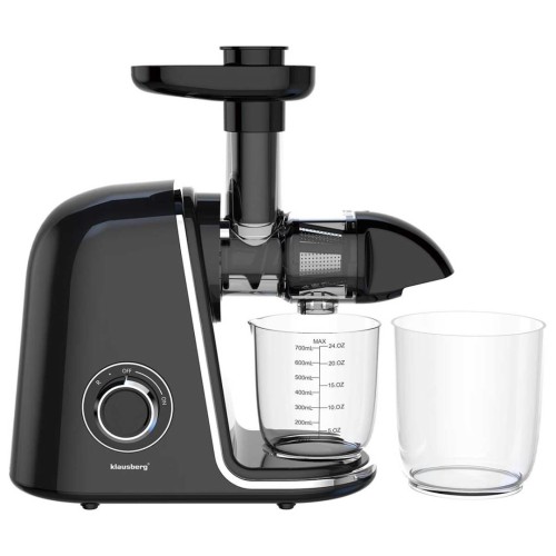 Sokowirówka wyciskarka wolnoobrotowa czarna KLAUSBERG