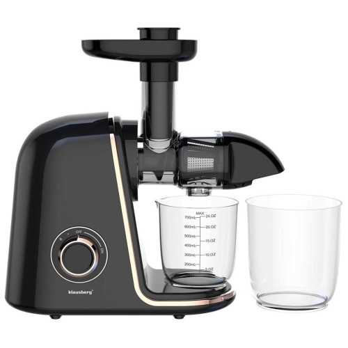 Sokowirówka wyciskarka wolnoobrotowa KLAUSBERG czarno-złota