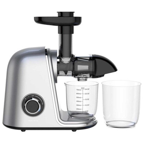 Sokowirówka wyciskarka wolnoobrotowa srebrna KLAUSBERG