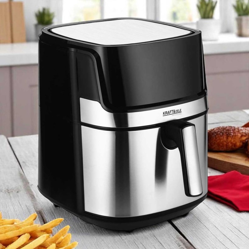 Frytownica beztłuszczowa Air Fryer 8L KRAFT&DELE 1850W