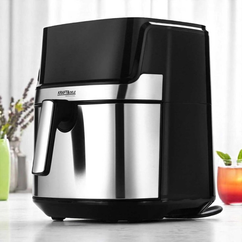 Frytownica beztłuszczowa Air Fryer 8L KRAFT&DELE 1850W