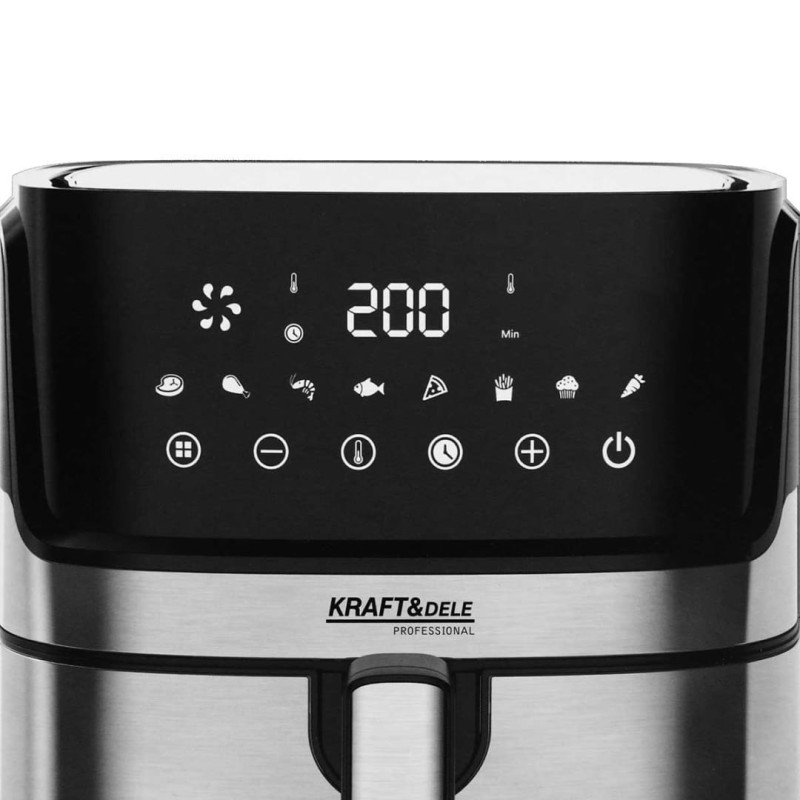 Frytownica beztłuszczowa Air Fryer 8L KRAFT&DELE 1850W