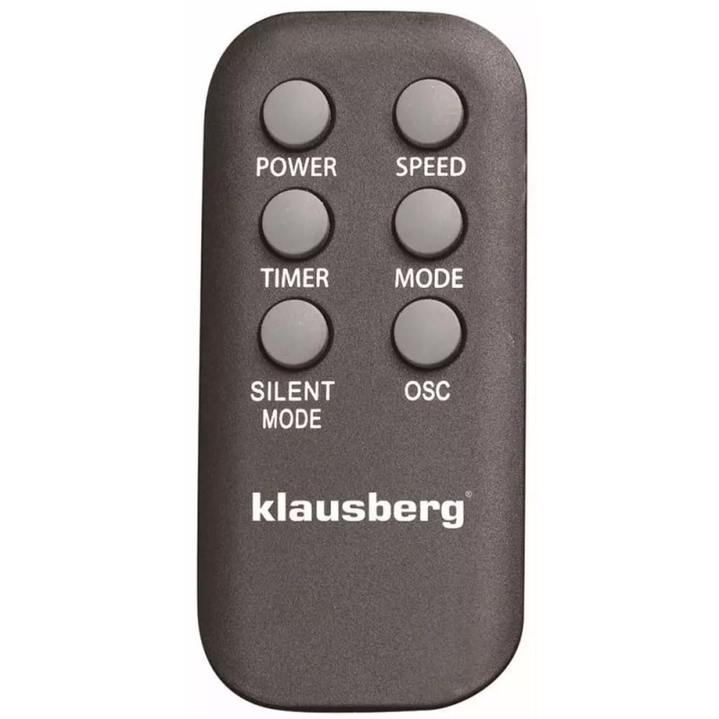 Wentylator kolumnowy podłogowy z pilotem KLAUSBERG 120cm czarny