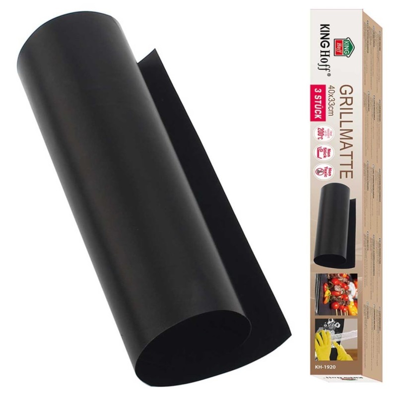 Mata do grillowania 40x33 cm 3 szt. KINGHOFF