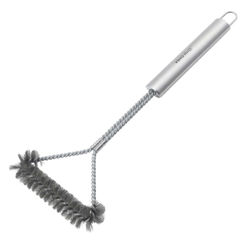Szczotka stalowa do czyszczenie rusztu grilla 16,5 cm KINGHOFF