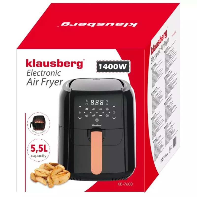 Frytownica beztłuszczowa Air Fryer 5,5L KLAUSBERG