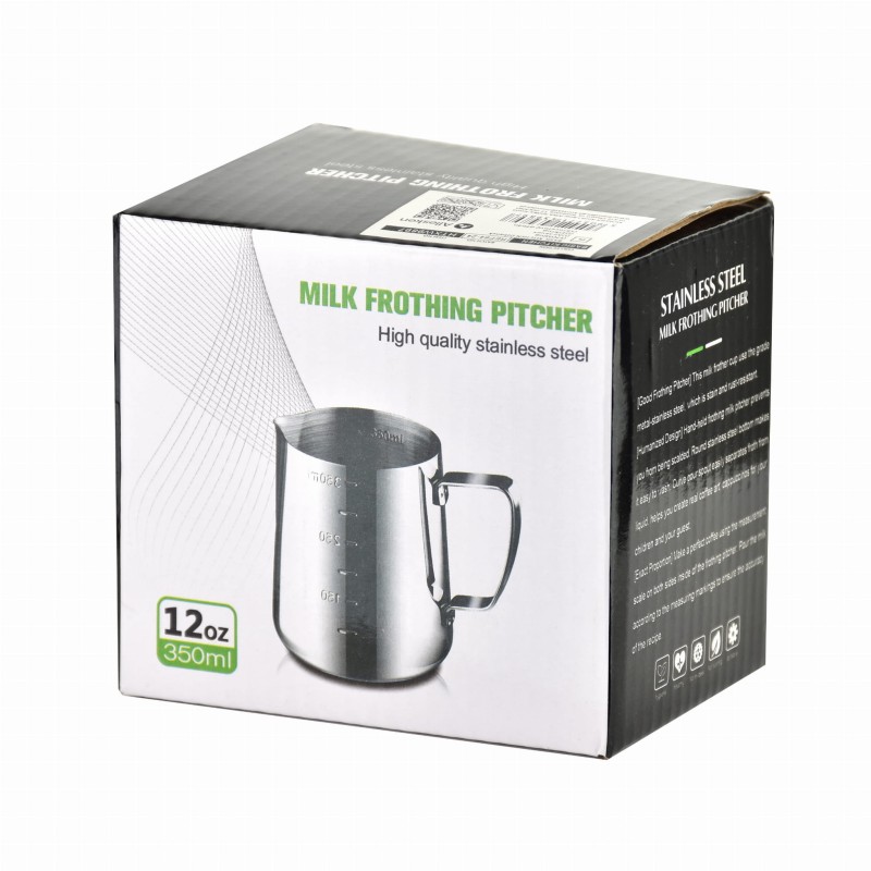 Dzbanek do spieniania mleka 350ml 7x12x9cm BASIC KITCHEN