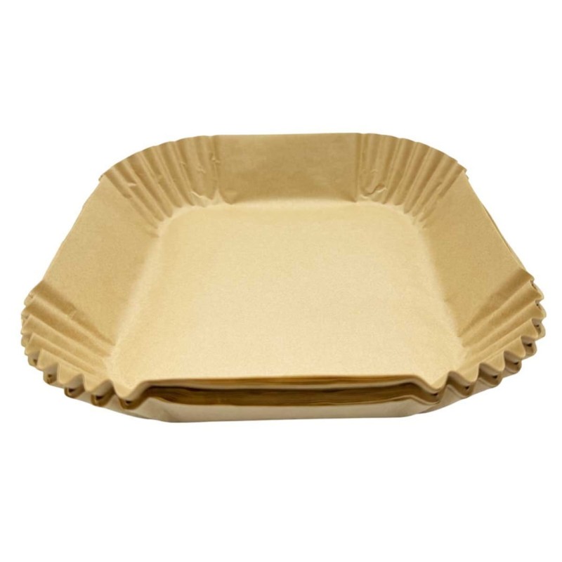 Wkład filtr papierowy do frytownicy Air Fryer kwadratowy 16x16cm 50szt. ALPENBURG