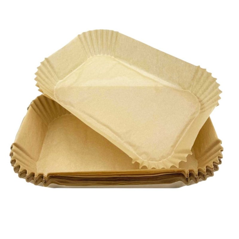 Wkład filtr papierowy do frytownicy Air Fryer  22x14cm 50szt. ALPENBURG