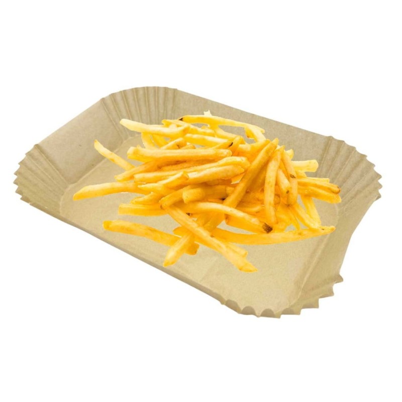 Wkład filtr papierowy do frytownicy Air Fryer  22x14cm 50szt. ALPENBURG