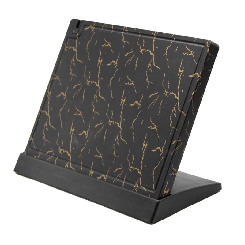 Stojak magnetyczny na noże z wbudowaną ostrzałką 27x23cm