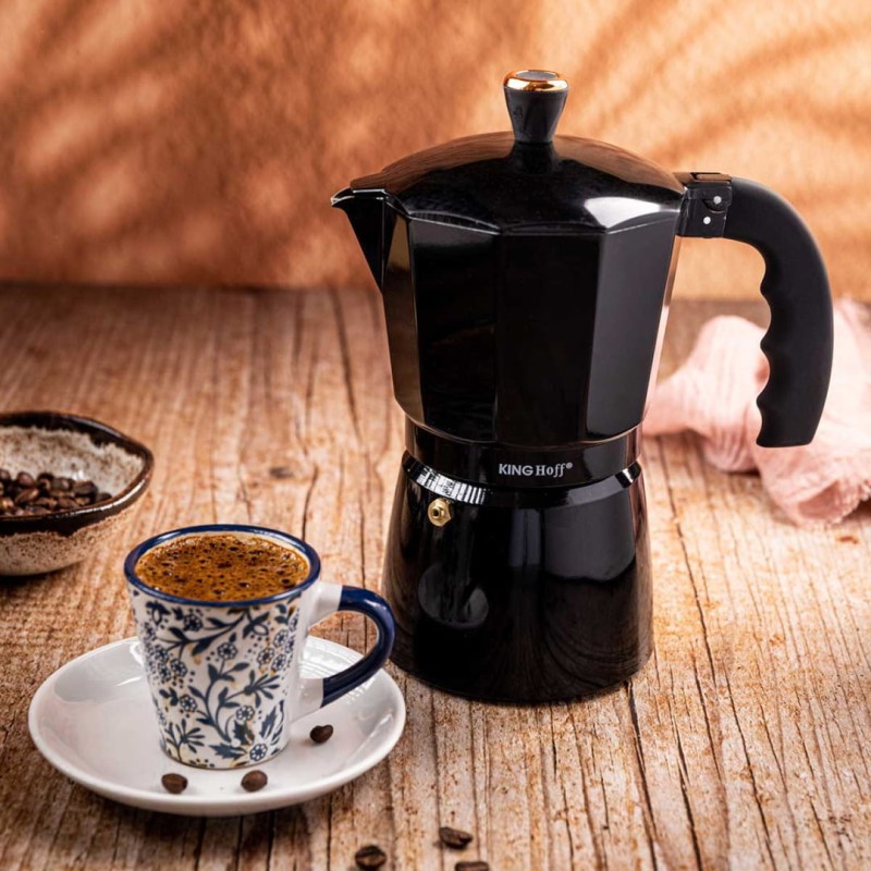 Kawiarka zaparzacz do kawy 600ml KINGHOFF indukcja