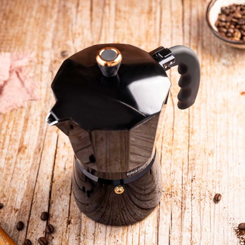 Kawiarka zaparzacz do kawy 600ml KINGHOFF indukcja