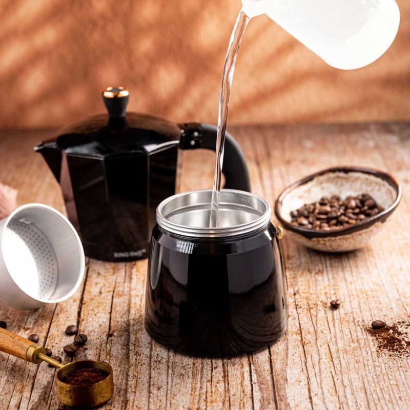 Kawiarka zaparzacz do kawy 600ml KINGHOFF indukcja