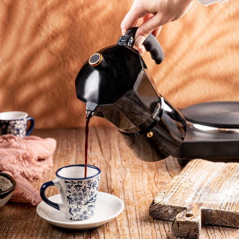 Kawiarka zaparzacz do kawy 600ml KINGHOFF indukcja