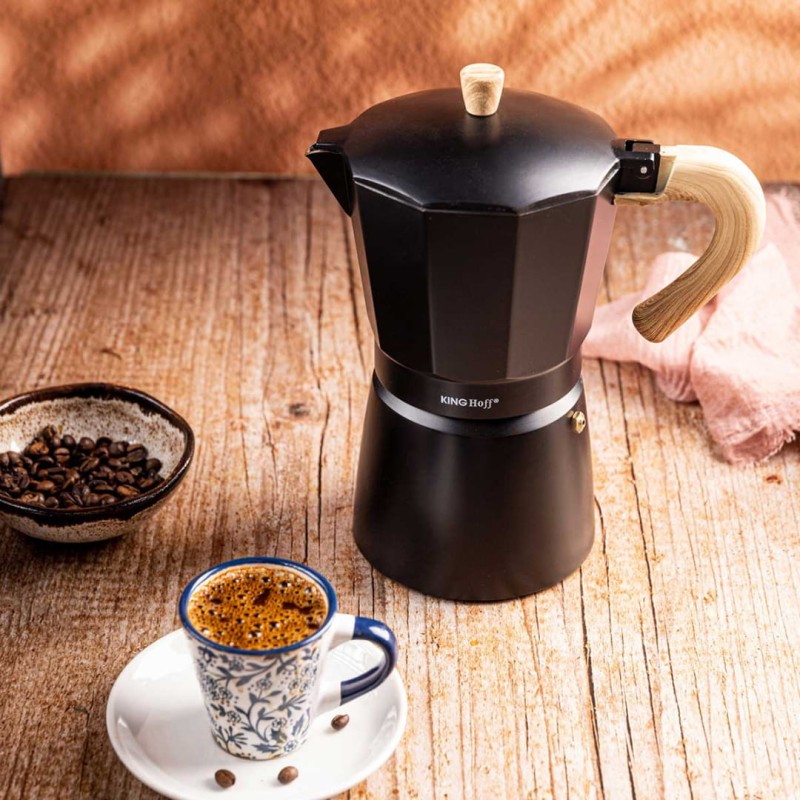 Kawiarka zaparzacz do kawy 450ml KINGHOFF indukcja