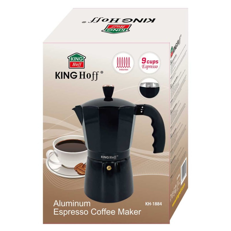 Kawiarka zaparzacz do kawy 450ml KINGHOFF indukcja