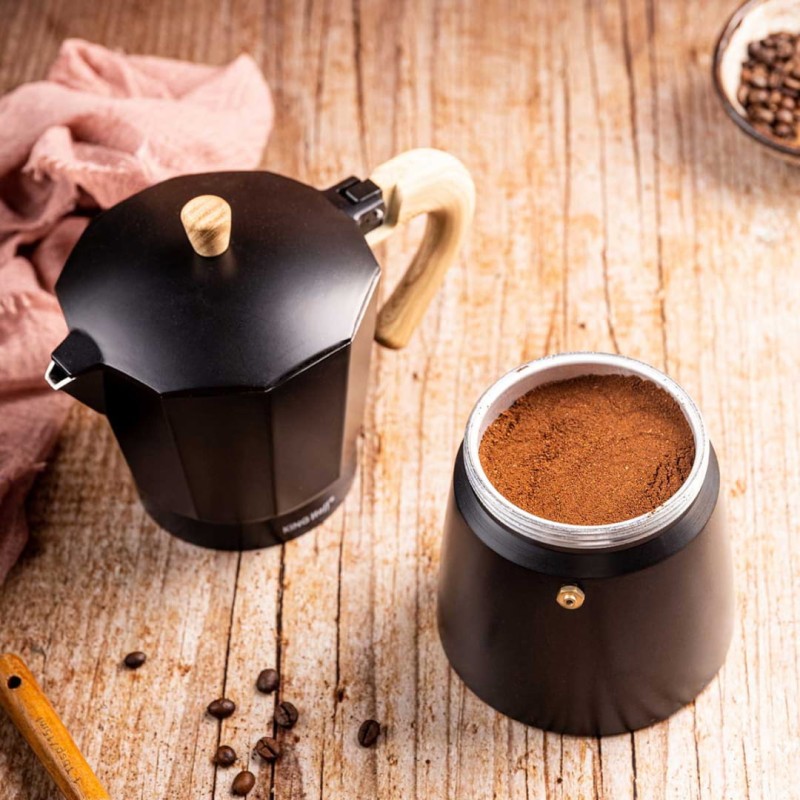 Kawiarka zaparzacz do kawy 300ml KINGHOFF indukcja