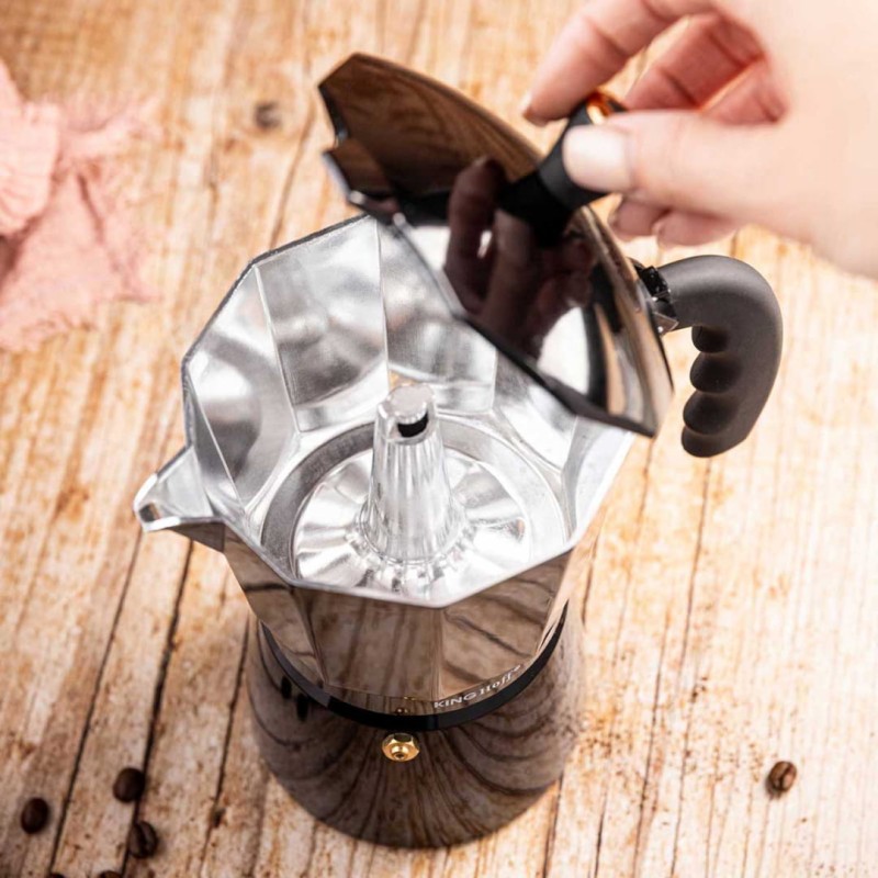 Kawiarka zaparzacz do kawy 300ml KINGHOFF indukcja