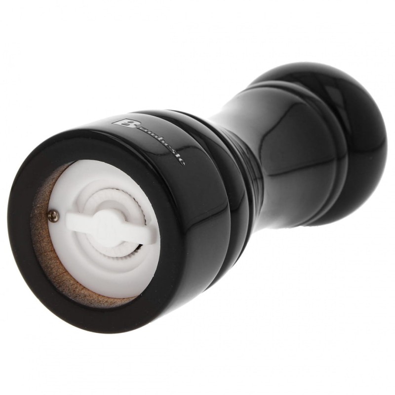 Zestaw młynków do soli i pieprzu 16cm BRUNBESTE biało-czarny