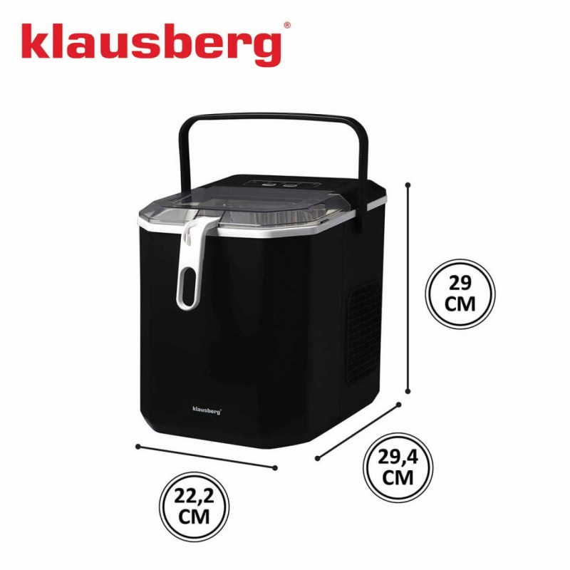Automatyczna kostkarka do lodu 1,2L 100W KLAUSBERG