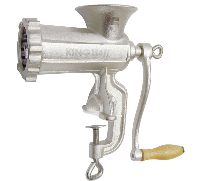 Żeliwna maszynka do mielenia mięsa #5 KINGHOFF