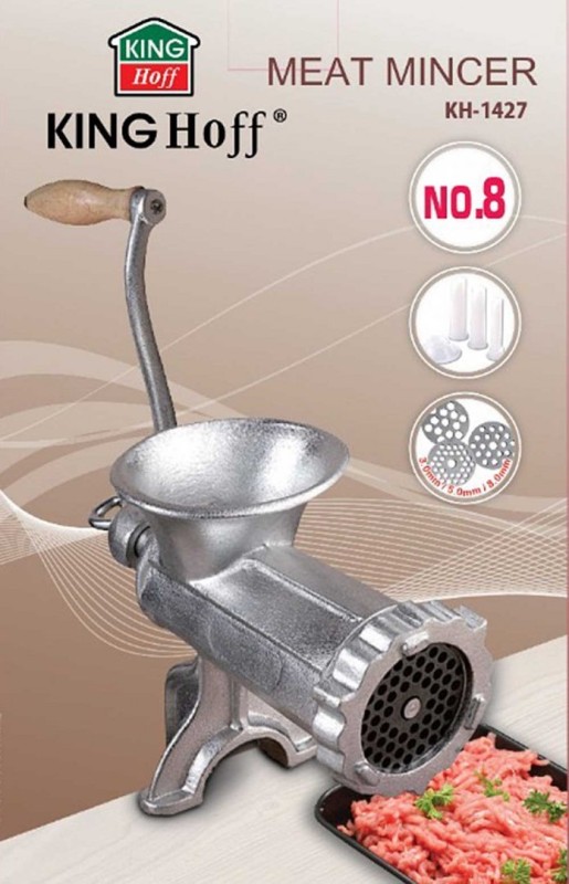 Żeliwna maszynka do mielenia mięsa #8 KINGHOFF
