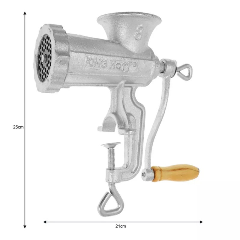 Żeliwna maszynka do mielenia mięsa #8 KINGHOFF