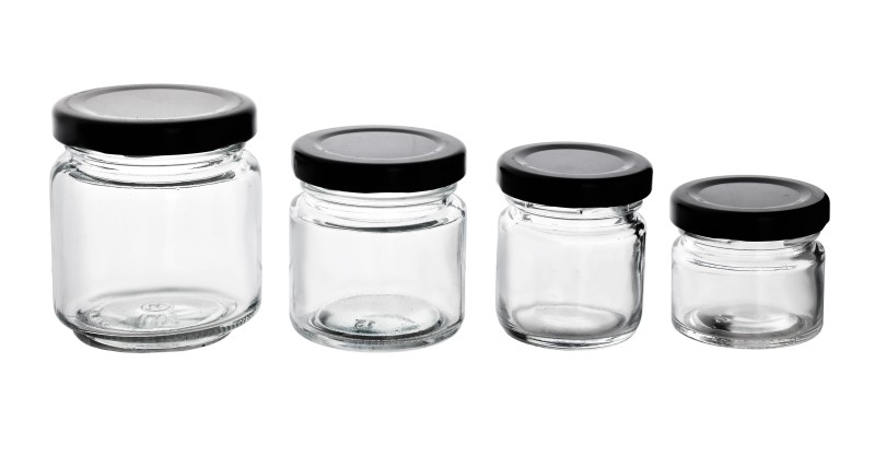 Słoiczek słoik na przetwory przyprawy miód 75ml BASIC KITCHEN