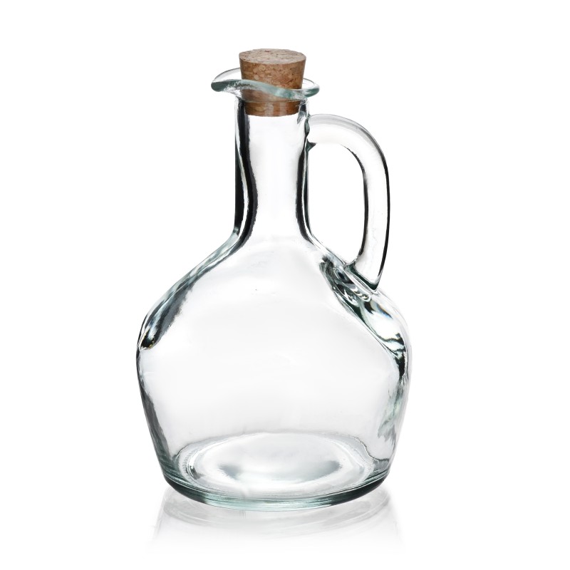 Karafka szklana z korkiem 400ml MODERN KITCHEN